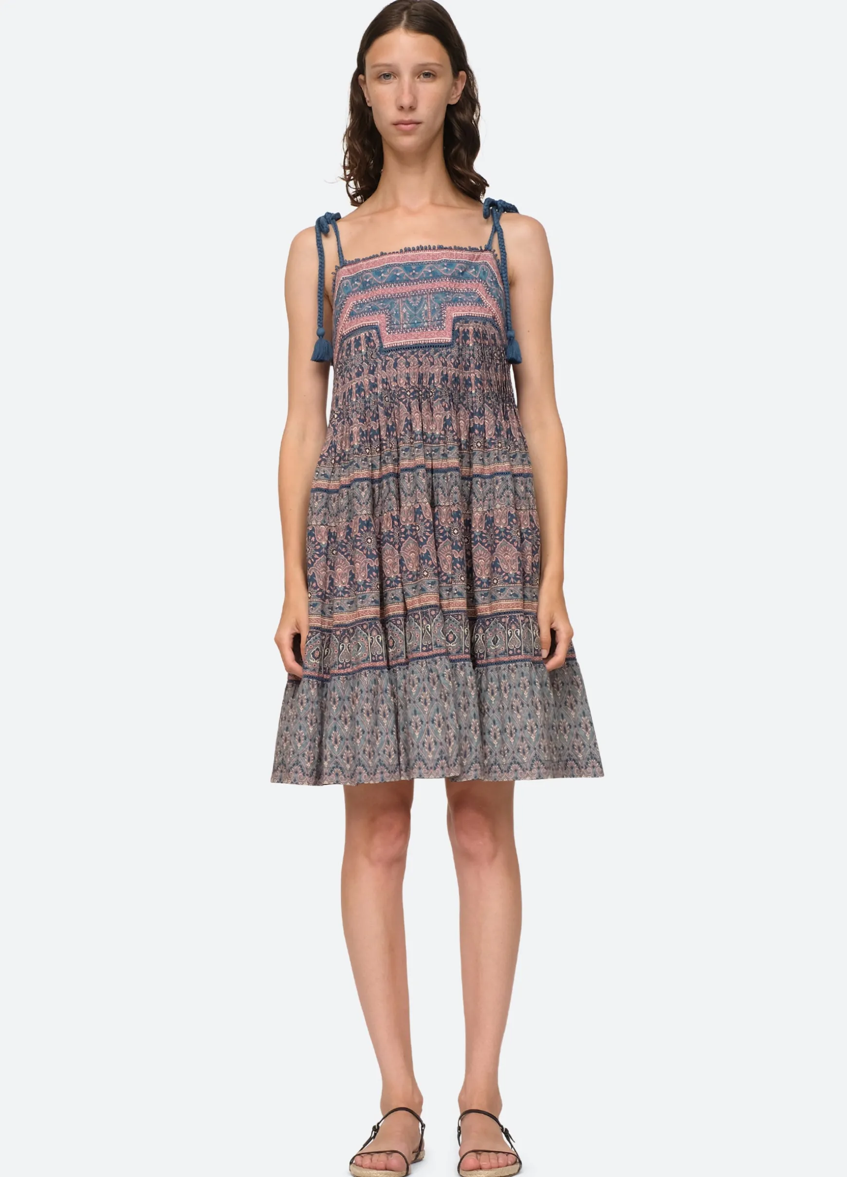 Sea New York Parker Mini Dress Lilac New