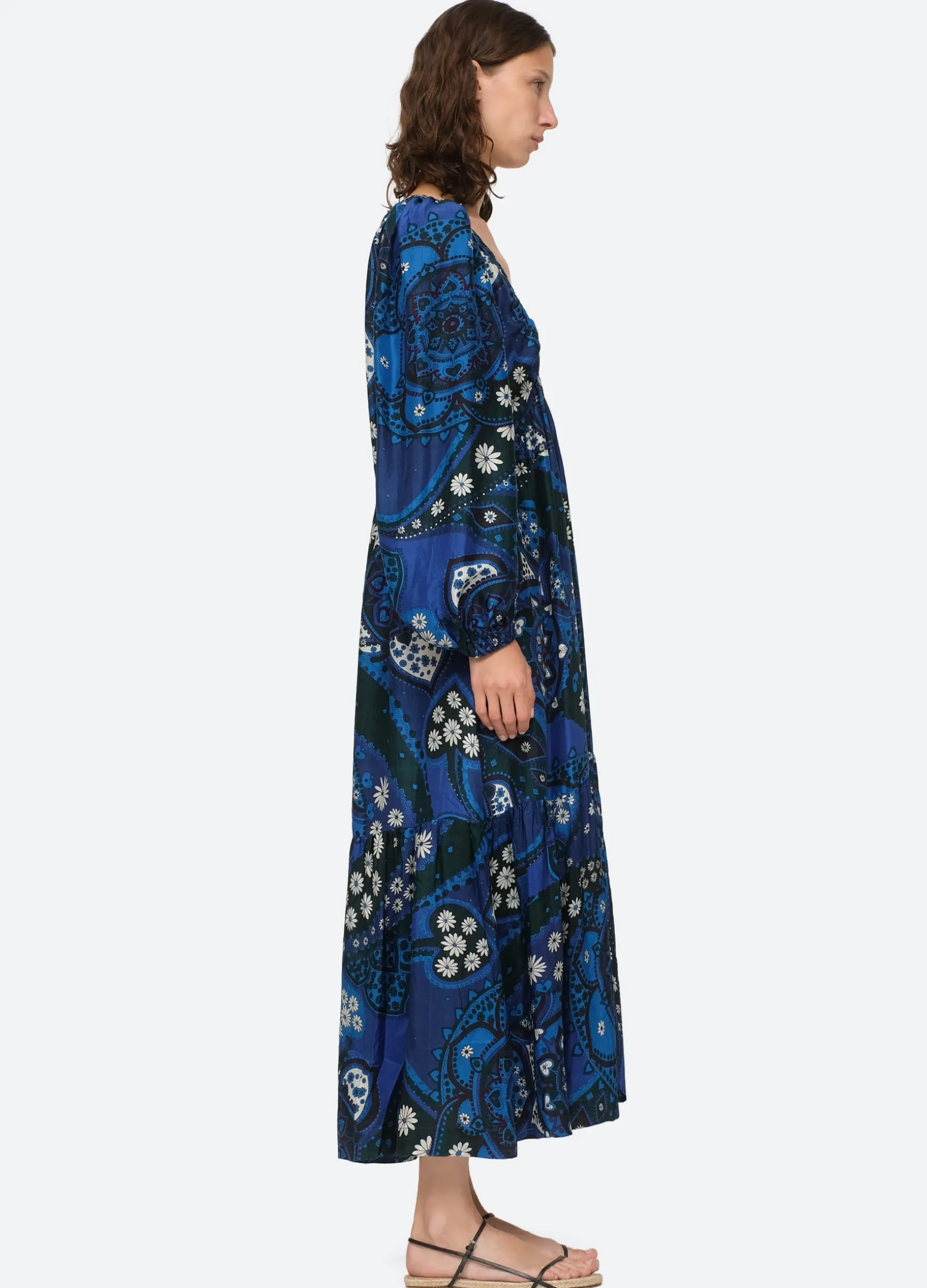 Sea New York Patty L/S Dress Navy Cheap