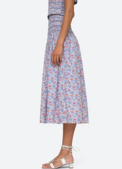 Sea New York Peggy Skirt Blue Discount