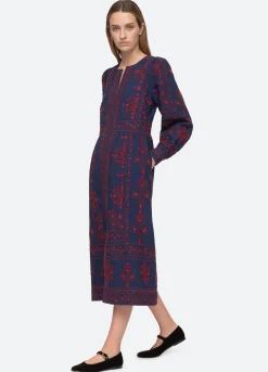 Sea New York Petunia Caftan Navy New