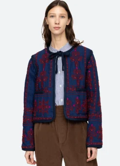 Sea New York Petunia Jacket Navy Flash Sale
