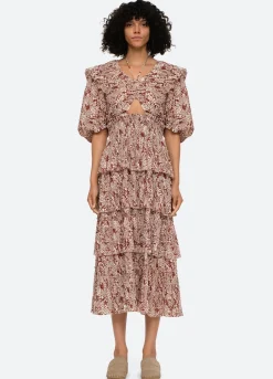 Sea New York Priya Tiered Dress Best