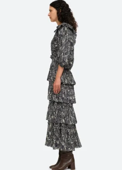 Sea New York Priya Tiered Dress Best