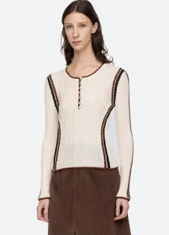 Sea New York Riva L/S Top Flash Sale