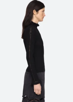 Sea New York Riva Turtle Neck Top Cheap