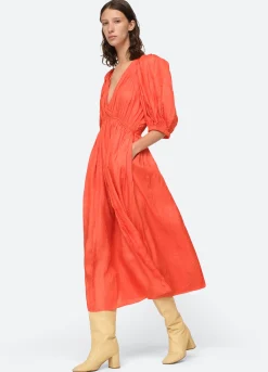 Sea New York Roberta Dress Red Outlet