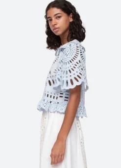 Sea New York Saint Foy Top Blue Cheap