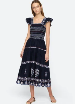 Sea New York Shaina Dress Navy Outlet