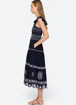 Sea New York Shaina Dress Navy Outlet