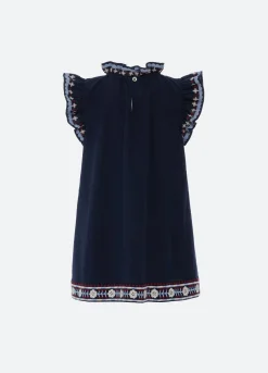 Sea New York Shaina Kids Dress Navy Best Sale