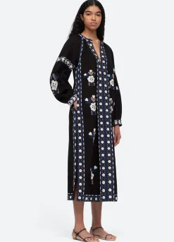 Sea New York Shaina L/S Dress Black New