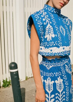 Sea New York Sonia Vest Blue Sale