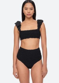 Sea New York Sophie Bikini Top Black Online