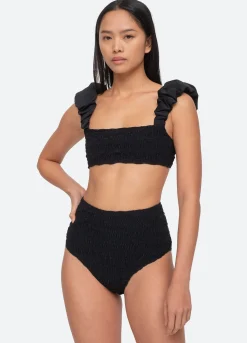 Sea New York Sophie Bikini Top Black Online
