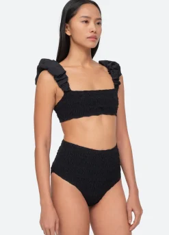 Sea New York Sophie Bikini Top Black Online