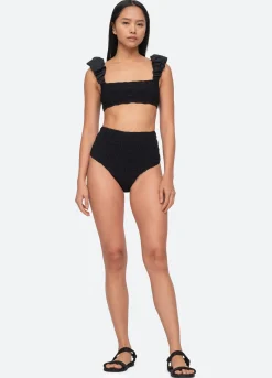 Sea New York Sophie Bikini Top Black Online