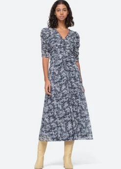Sea New York Suzie S/S Dress Navy Shop