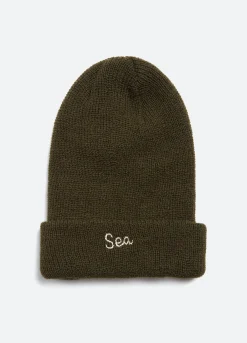 Sea New York Tenzin Beanie Olive Clearance