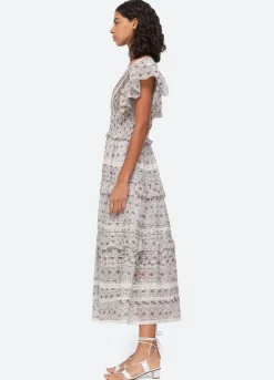 Sea New York Yvonne Dress Lilac Online
