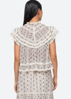 Sea New York Yvonne Top Lilac Clearance