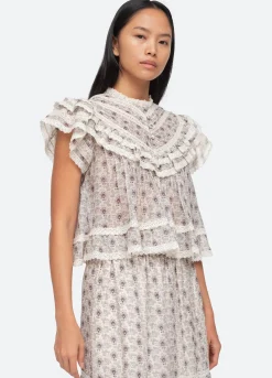 Sea New York Yvonne Top Lilac Clearance